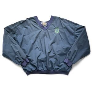 Vintage Jantzen Golf Pro Embroidered Windbreaker Pullover Jacket Spellout XL 90s